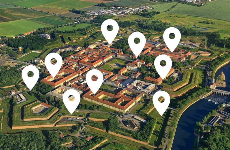 Toulky Terezínem: interaktivní webová mapa